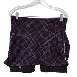 Athleta tennis skirt with attached biker shorts medium